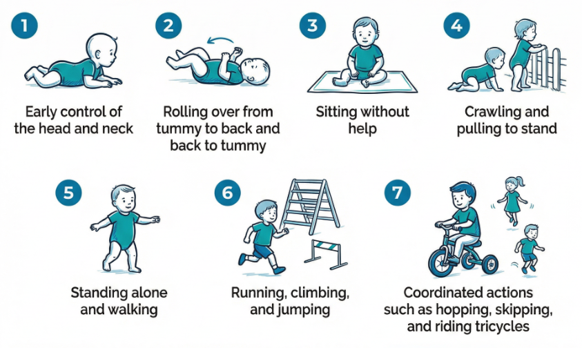 Stages of Gross Motor Development