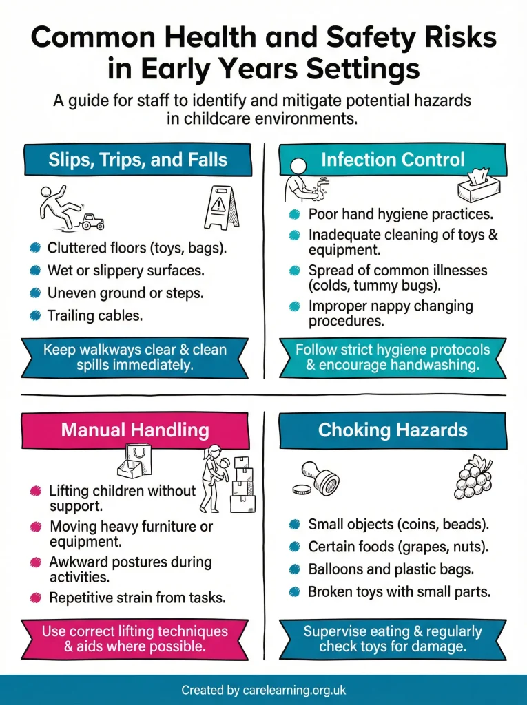 What are the Most Common Health and Safety Risks in Early Years Settings?