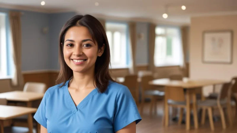 What is the blue light card for health and social care workers?