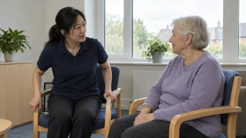 2.2 Describe how the environment facilitates effective communication for people with sensory loss