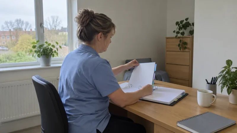 How to Keep a Portfolio of Evidence for Training in Health and Social Care
