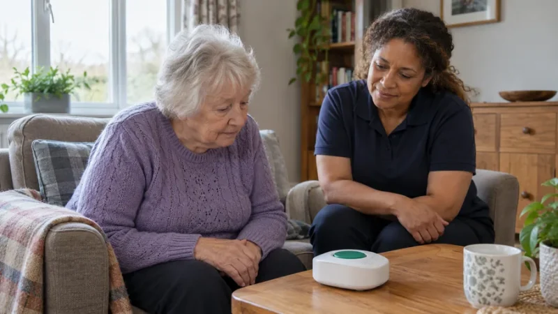 What are Audible Health Monitors in Health and Social Care