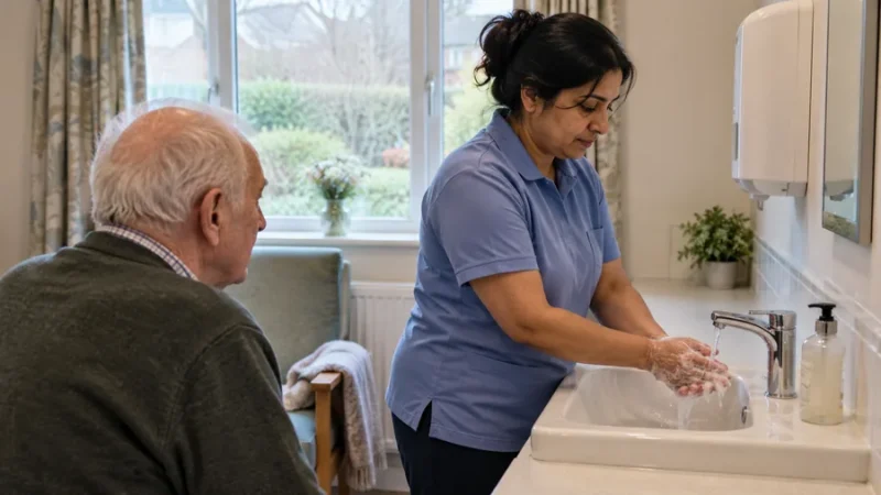 What are Standard Infection Control Precautions SICPs in Health and Social Care